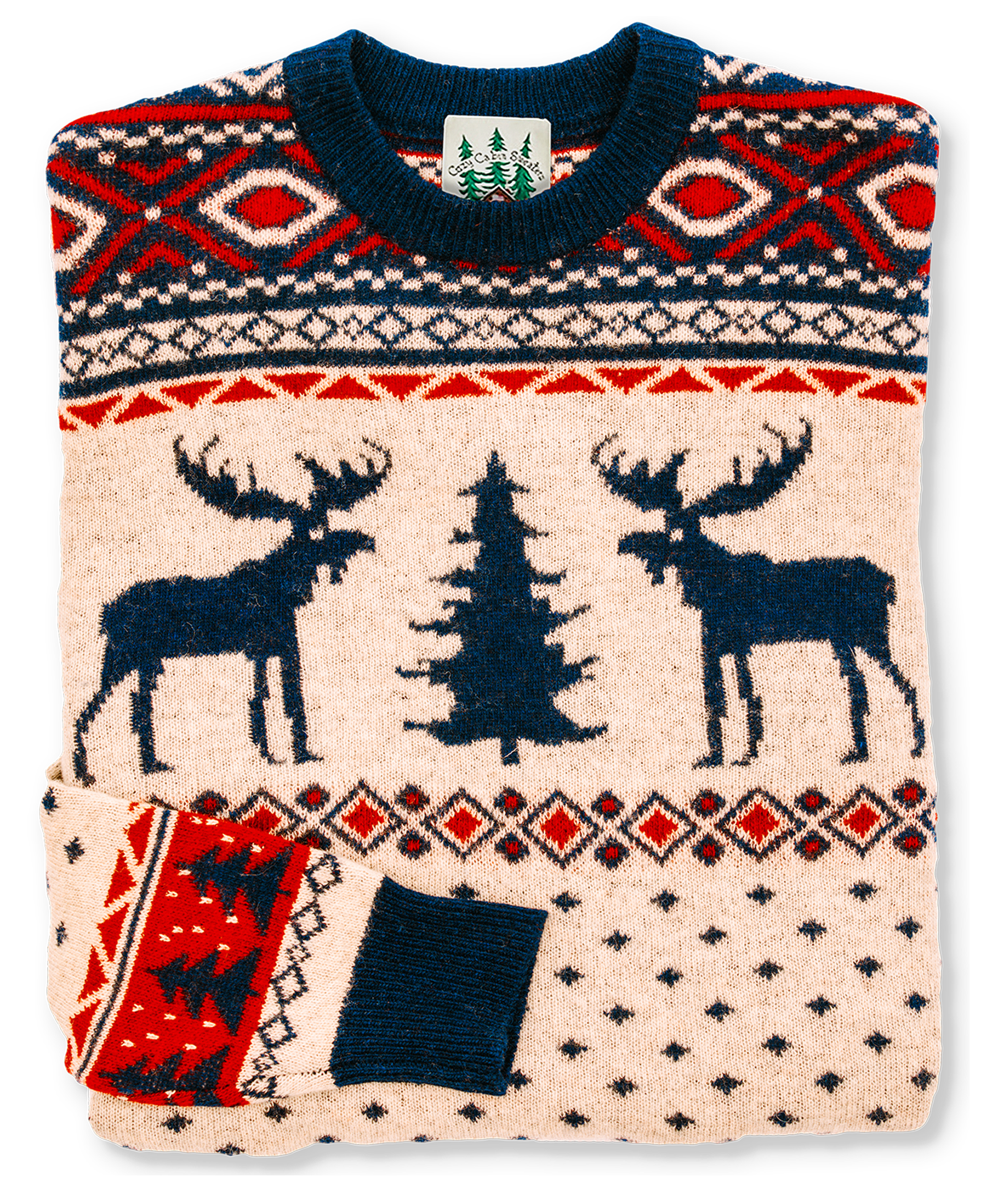 Alpine Moose Sweater