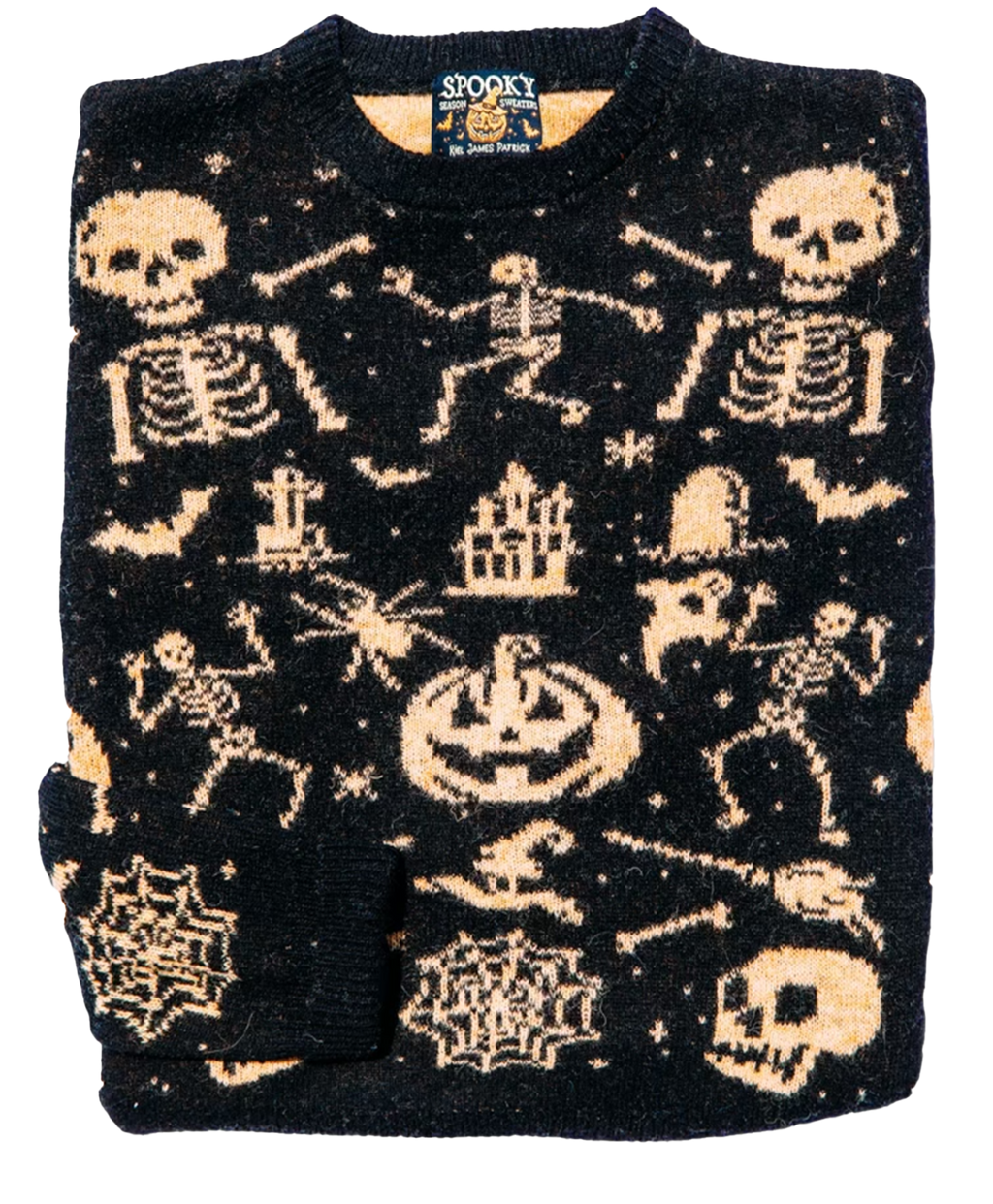 KJP Women's Harvest Moon Haunt Crewneck Halloween Sweater – Kiel