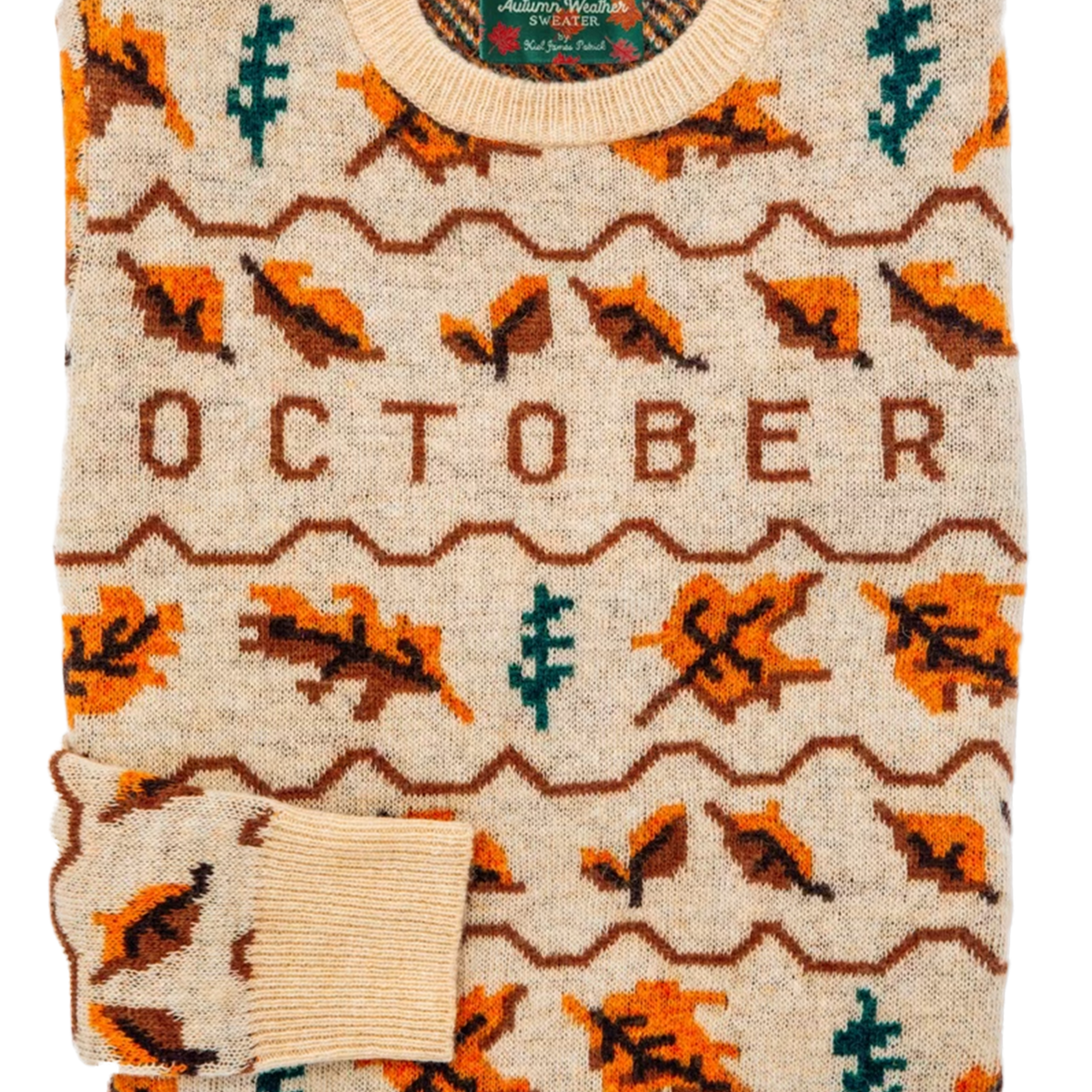 KJP Women's October Crewneck Fall Sweater