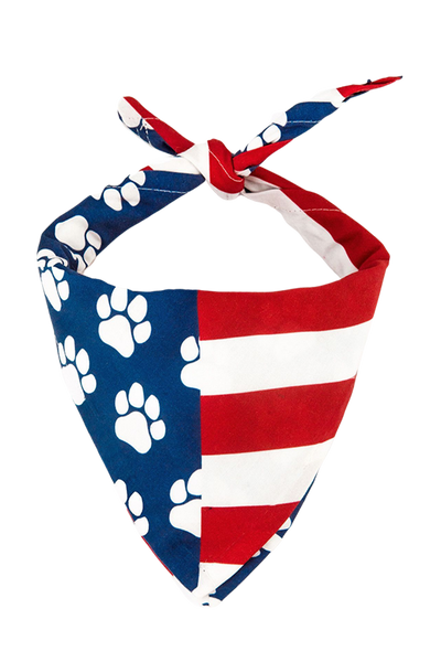 KJP The United Paws of America Flag Dog Bandana