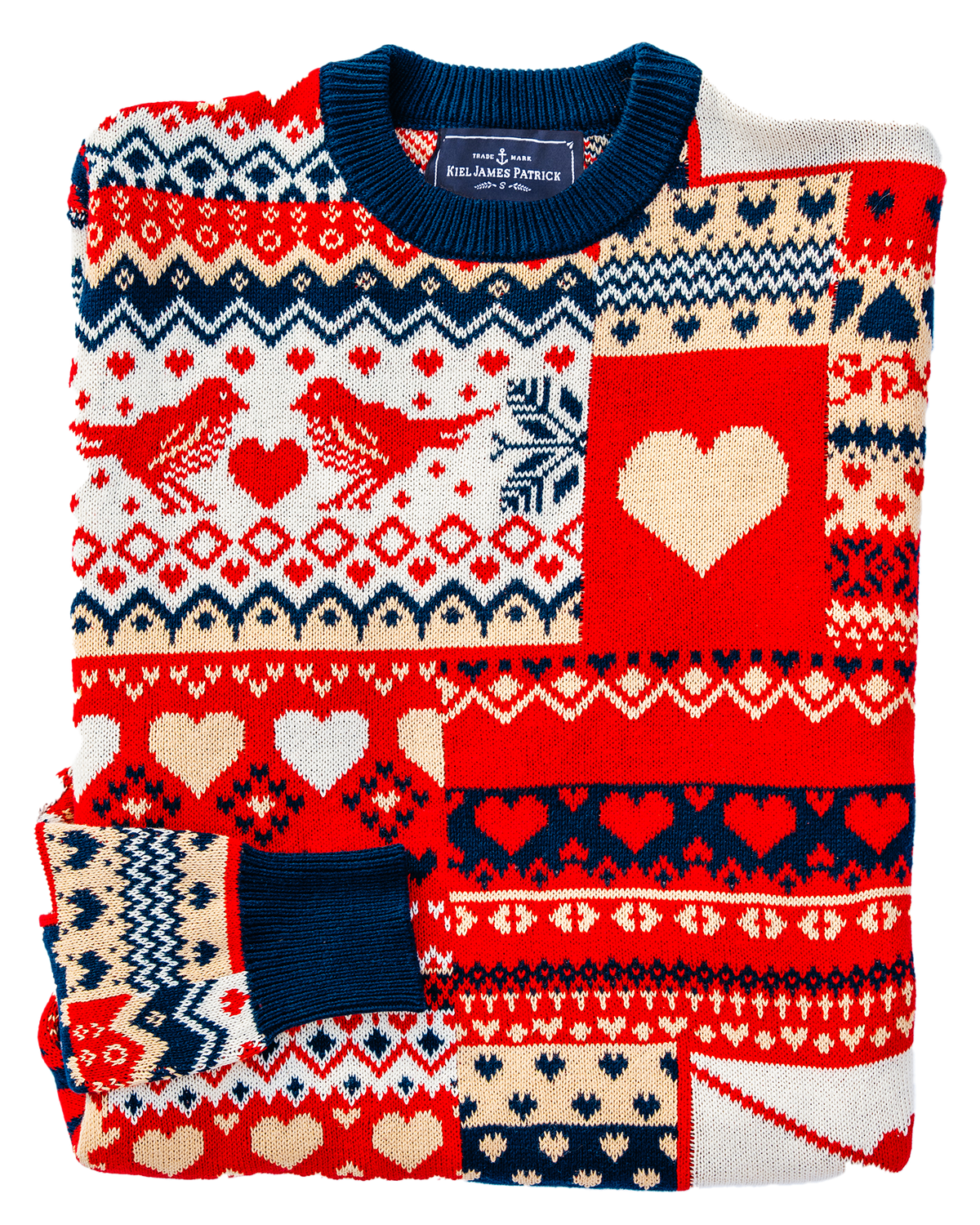 Valentine Patchwork Sweater