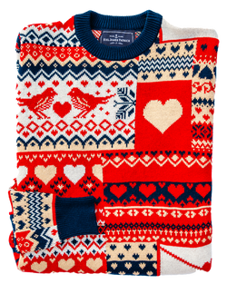 Valentine Patchwork Sweater