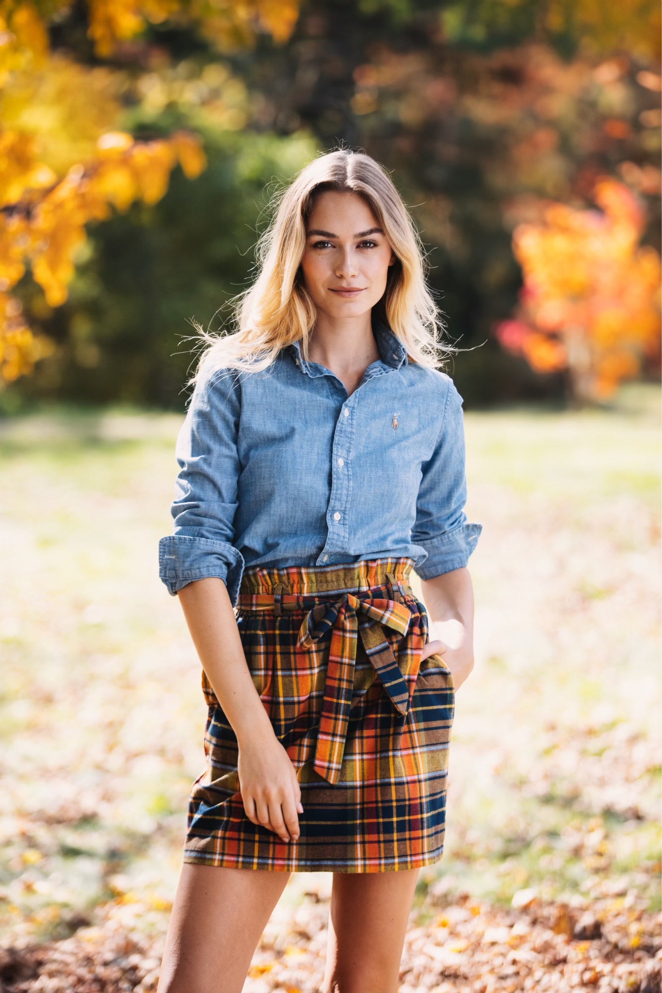 Woodstock Country Store Flannel Skirt