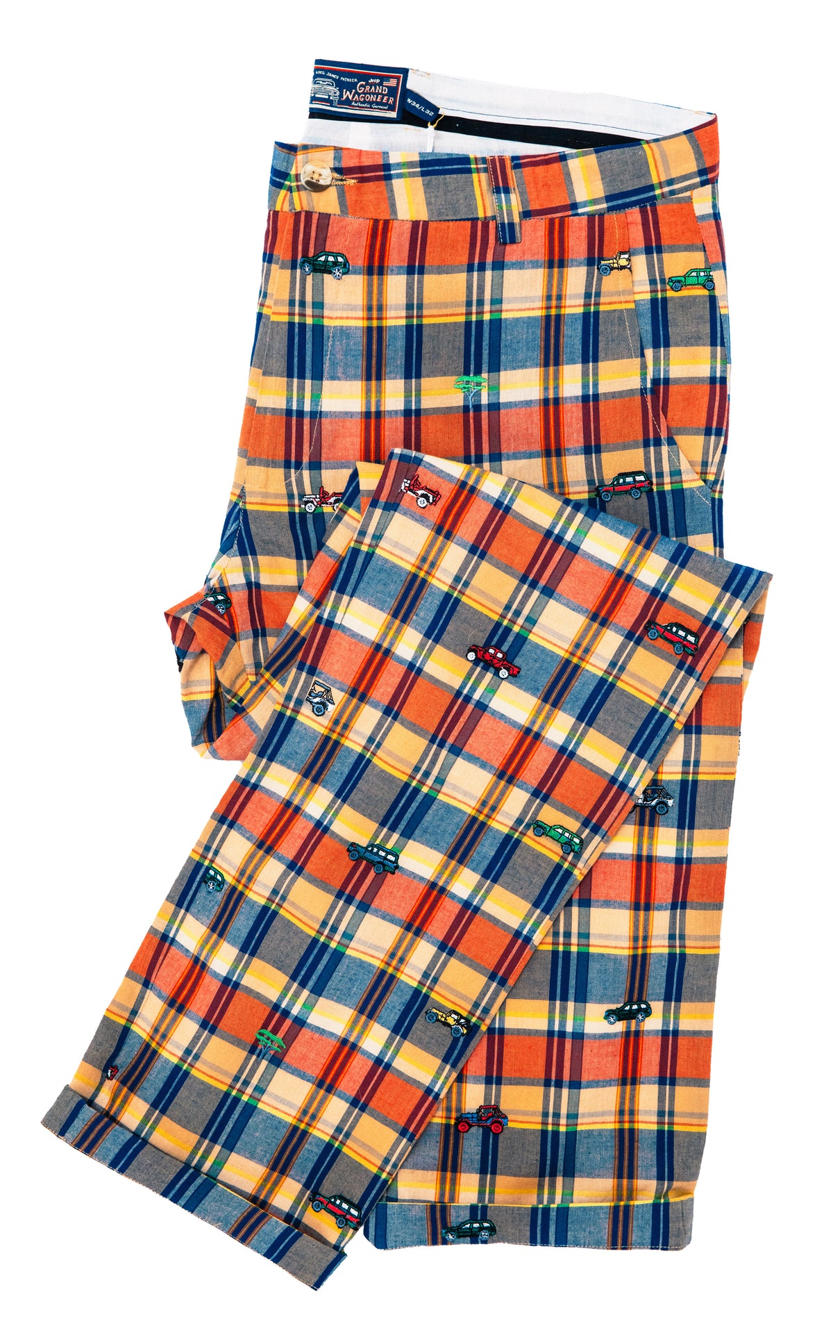 Jeep® x KJP Embroidered Madras Pants
