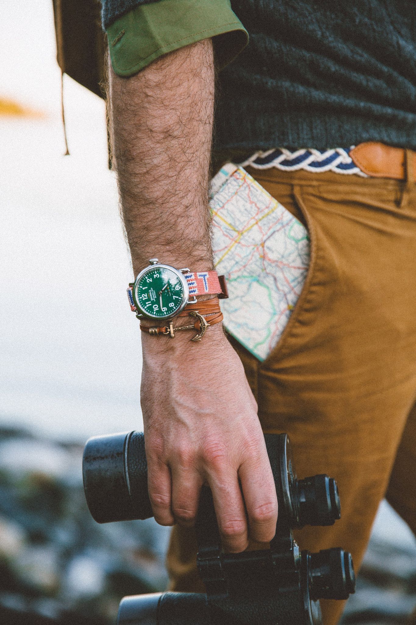 Wes Anchor Hitch Wrap Bracelet