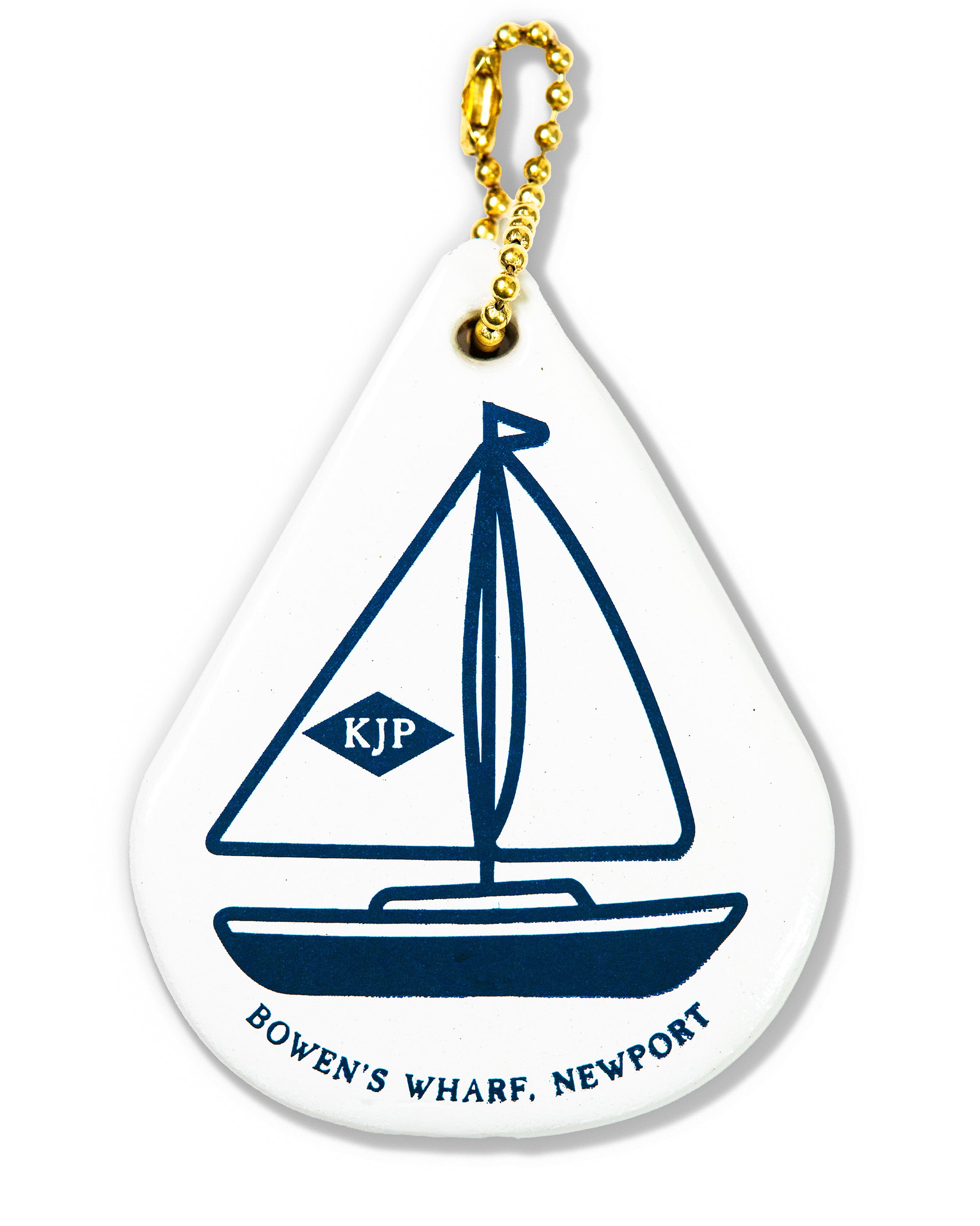 Sailboat Floating Keychain