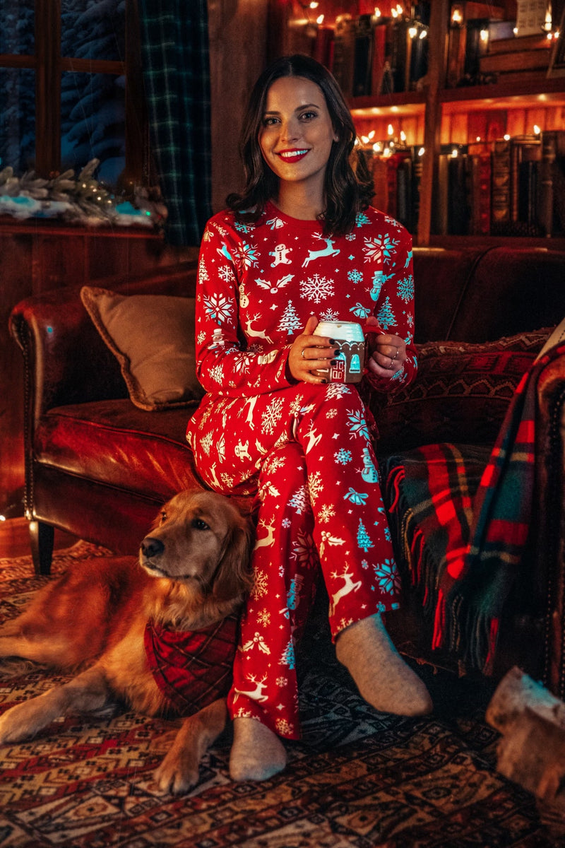 Monogram Winter Wonderland Pajama Set – I Love Jewelry