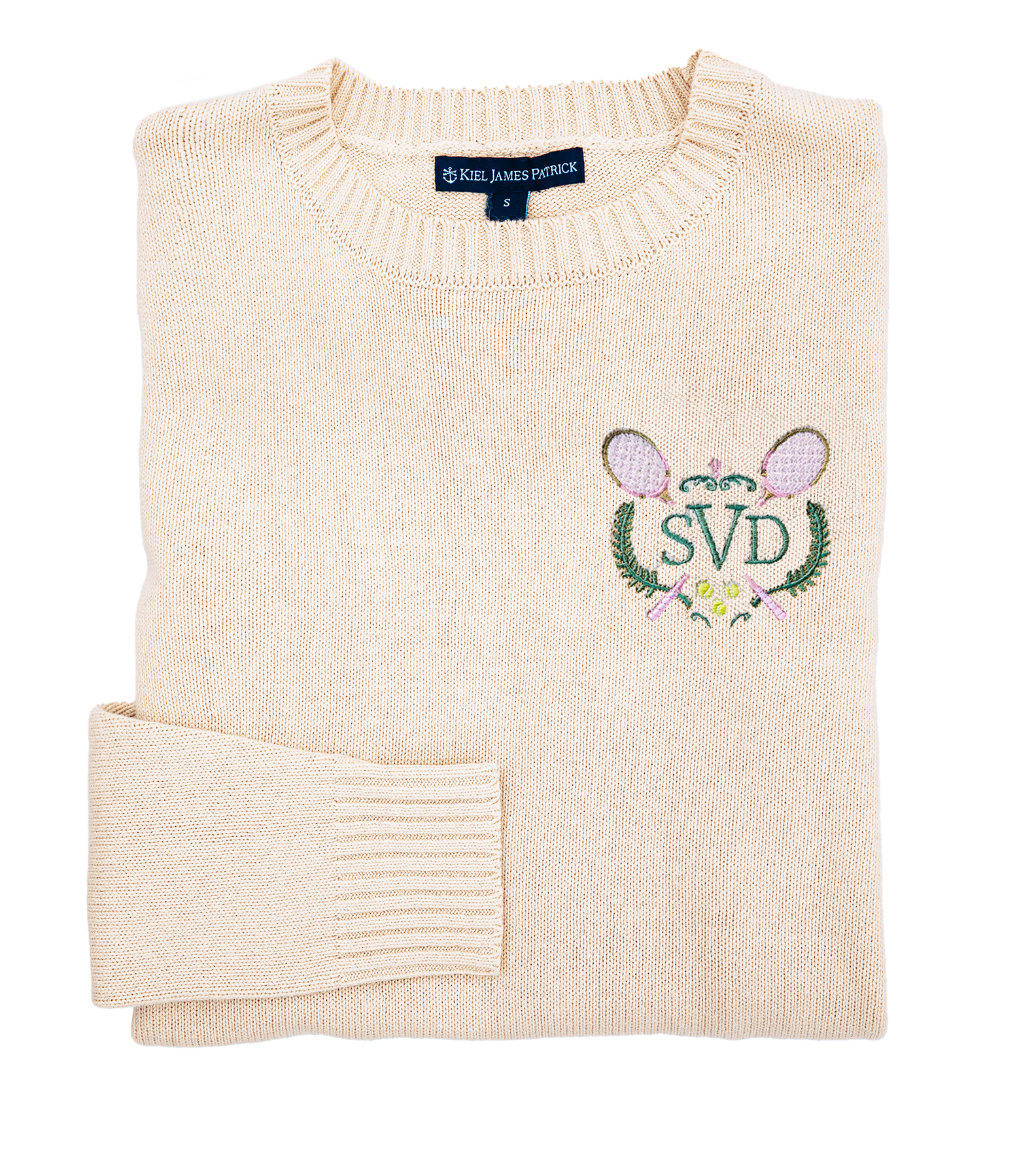 Newport Tennis Club Embroidered Monogram Sweater - Men's