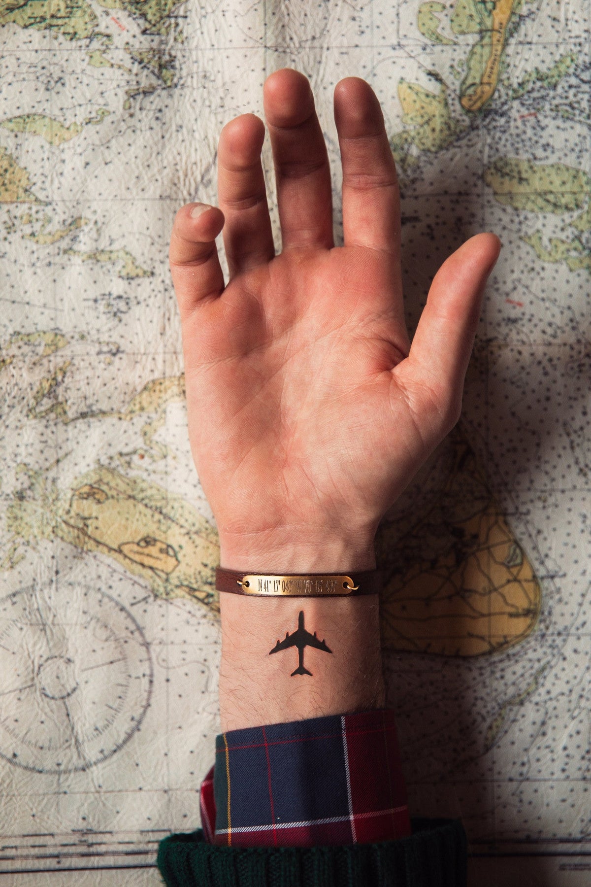 World Traveler's Engravable Bracelet