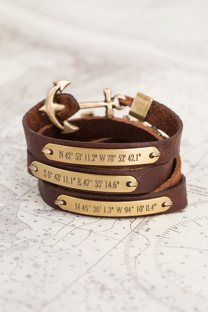 World Traveler's Bracelet - Tan