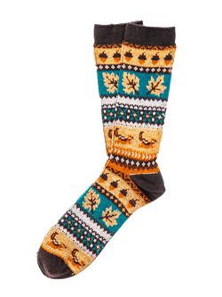 Acorn Harvest Socks