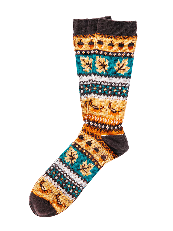 Acorn Harvest Socks