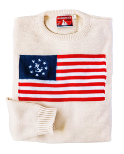 American Yacht Sweater- Cream – Kiel James Patrick