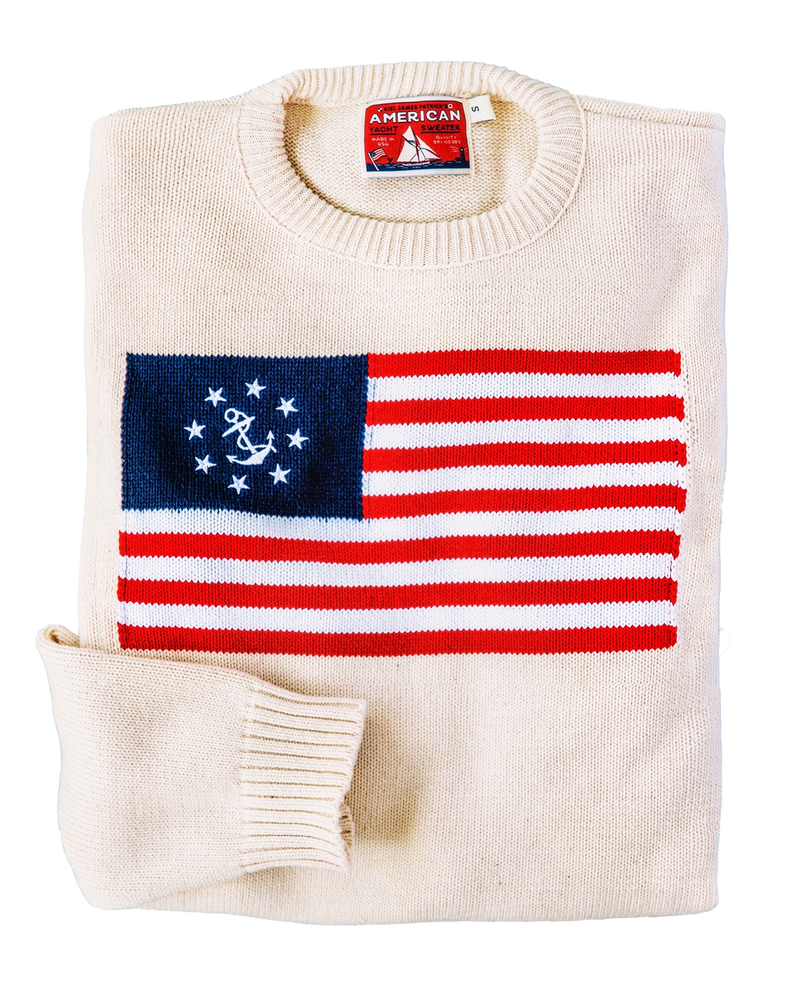 American Yacht Sweater- Cream