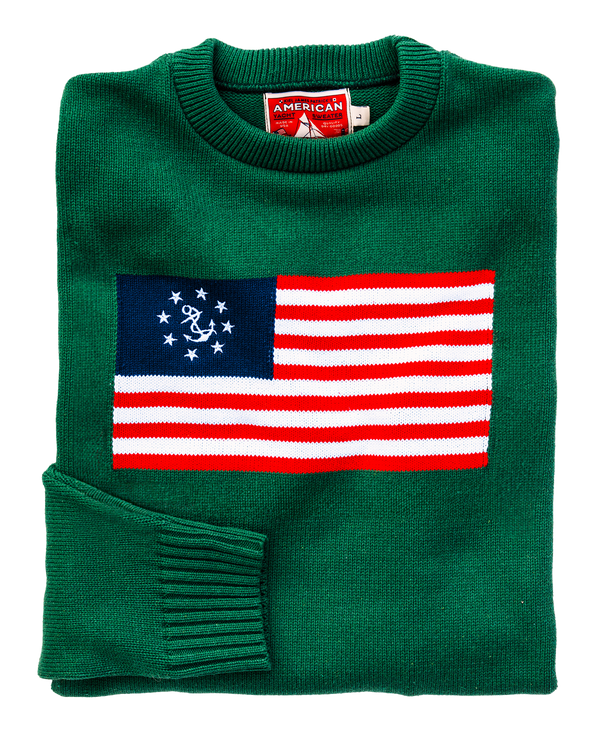 American Yacht Sweater- Green