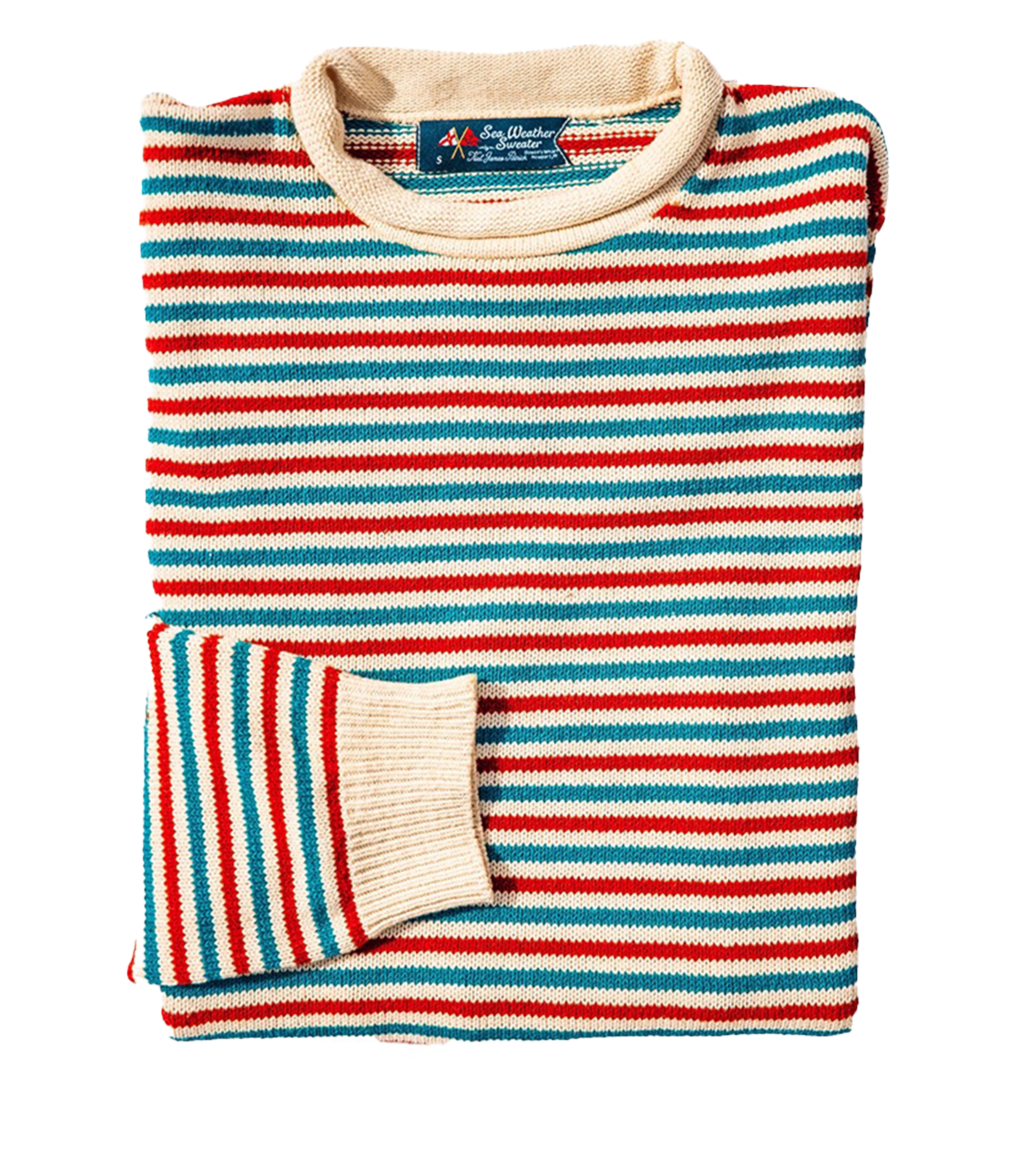American Stripes Rollneck Sweater