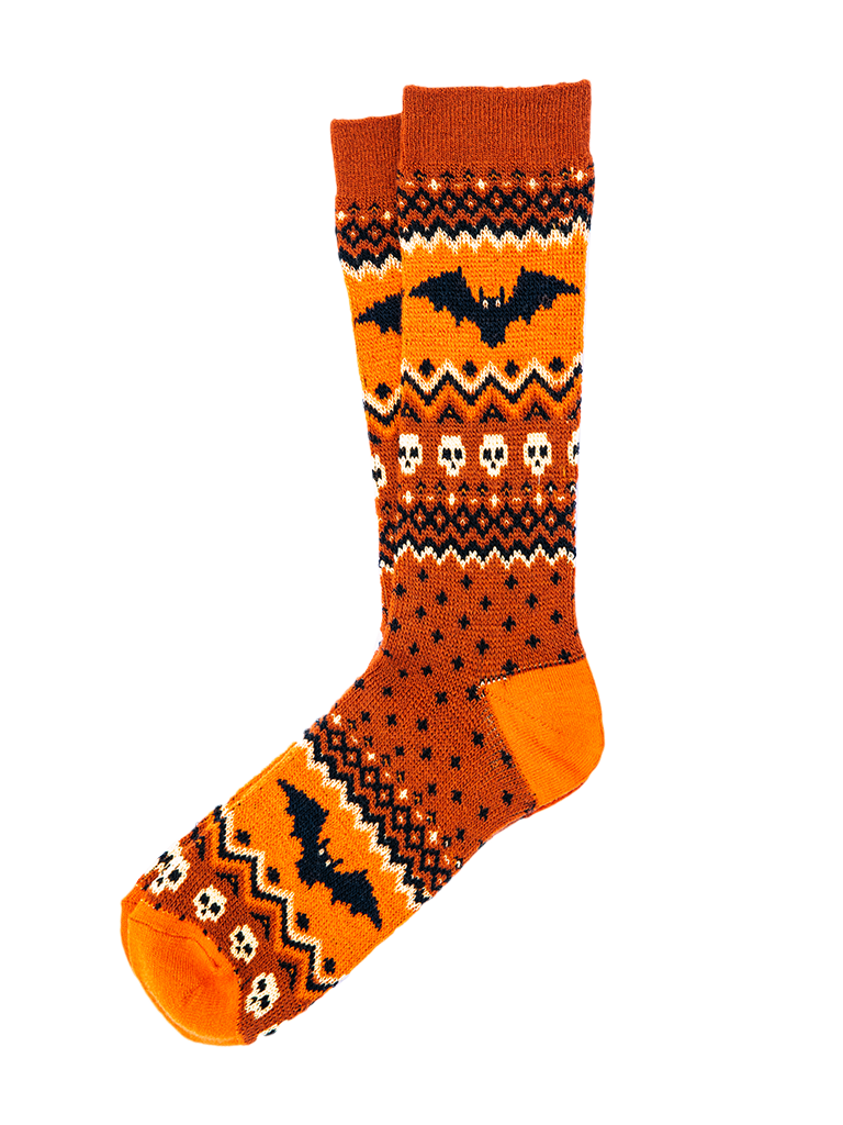 Skulls and Bats Socks