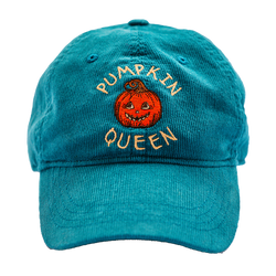 Pumpkin Queen Hat- Teal