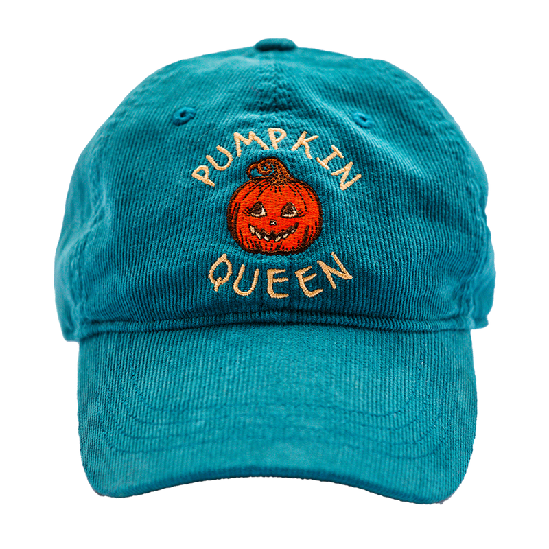 Pumpkin Queen Hat- Teal