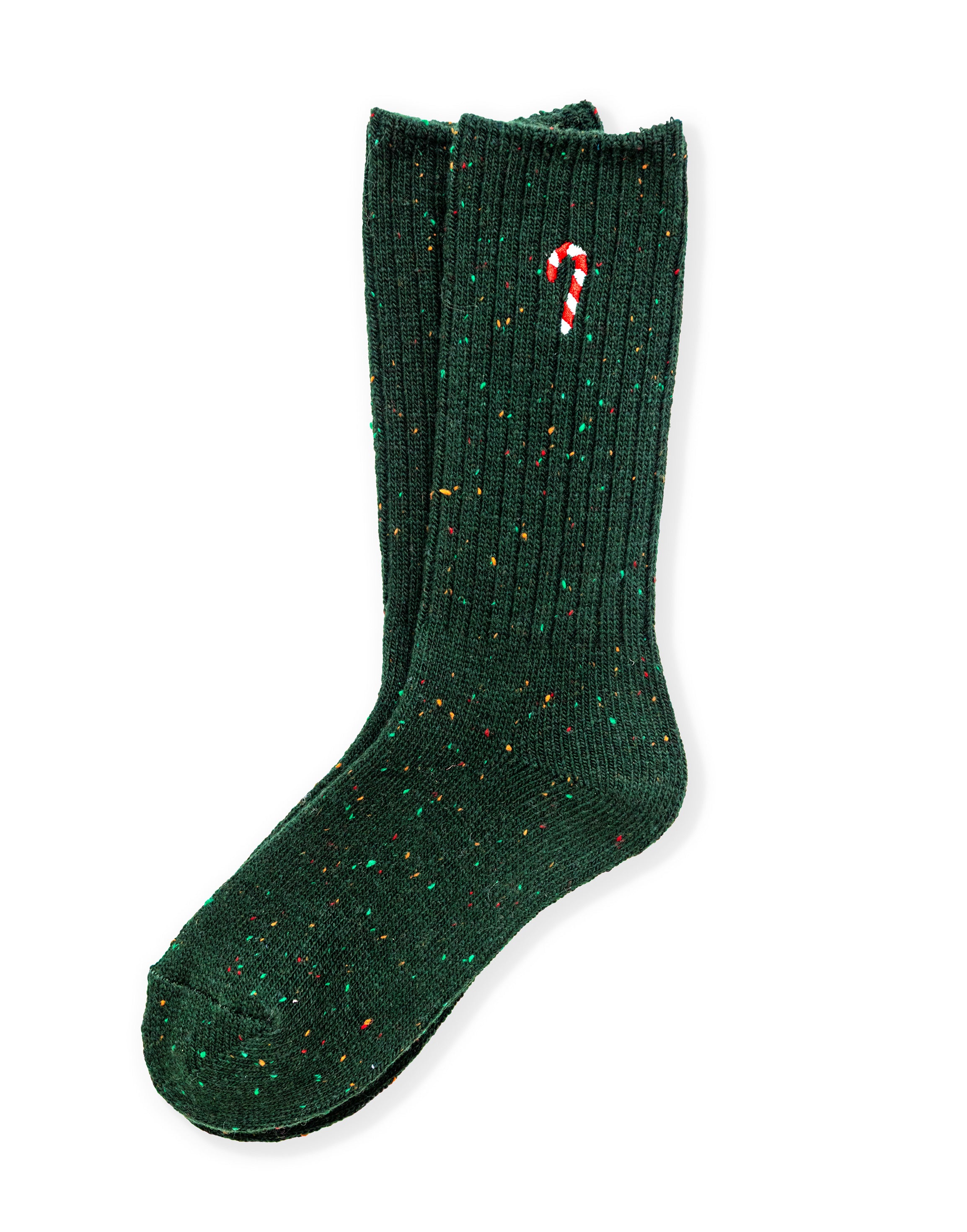Candy Cane Donegal Socks
