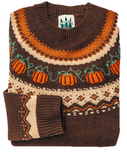 Cozy Pumpkin Sweater - Men's