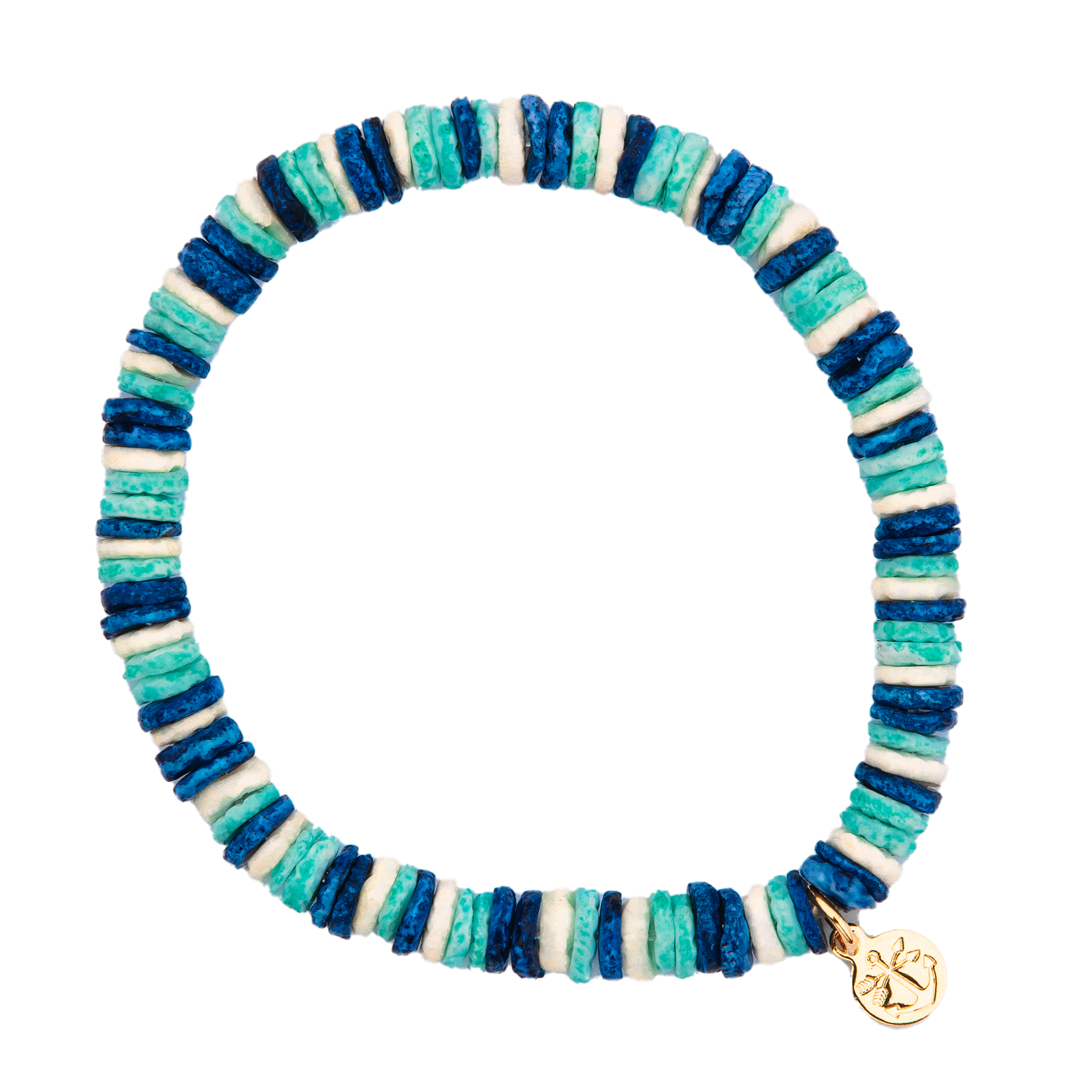 The Deep Blue Sea Shell Bracelet