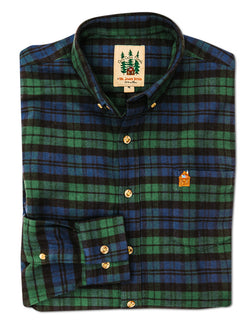 Grandad's Plaid Flannel Shirt - Men's