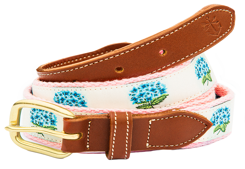 Hydrangea Bloom Women's Ribbon Belt