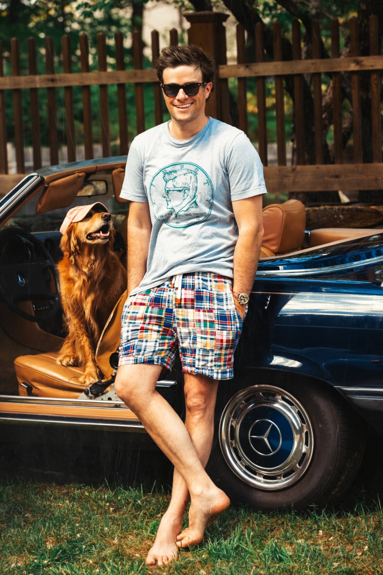 In JFK We Trust Graphic T-Shirt