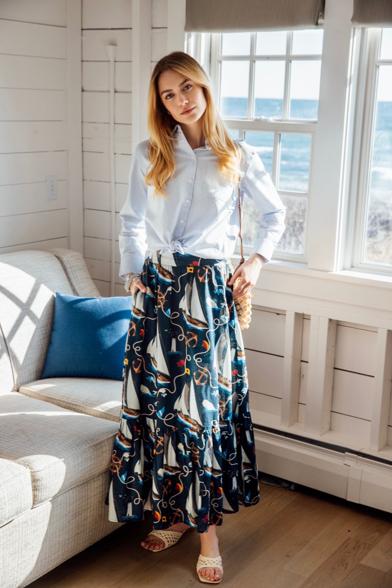 New England Mariner Skirt