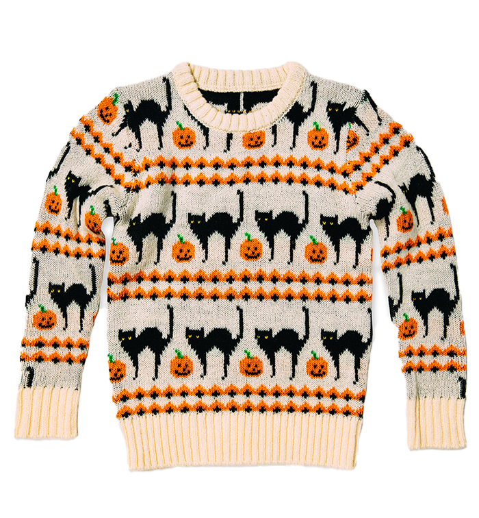 Scaredy Cat Kids Sweater