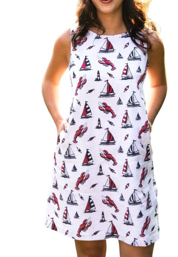 Lobster Harbor Dress