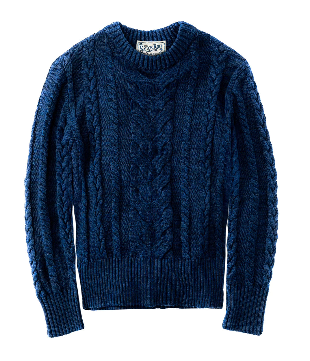 Sailor Knit Sweater in Navy