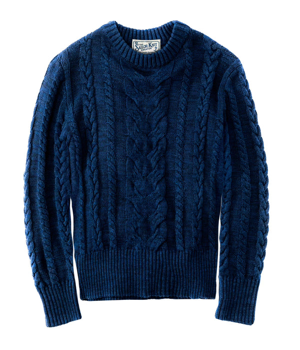 The Sailor Knit Sweater- Navy