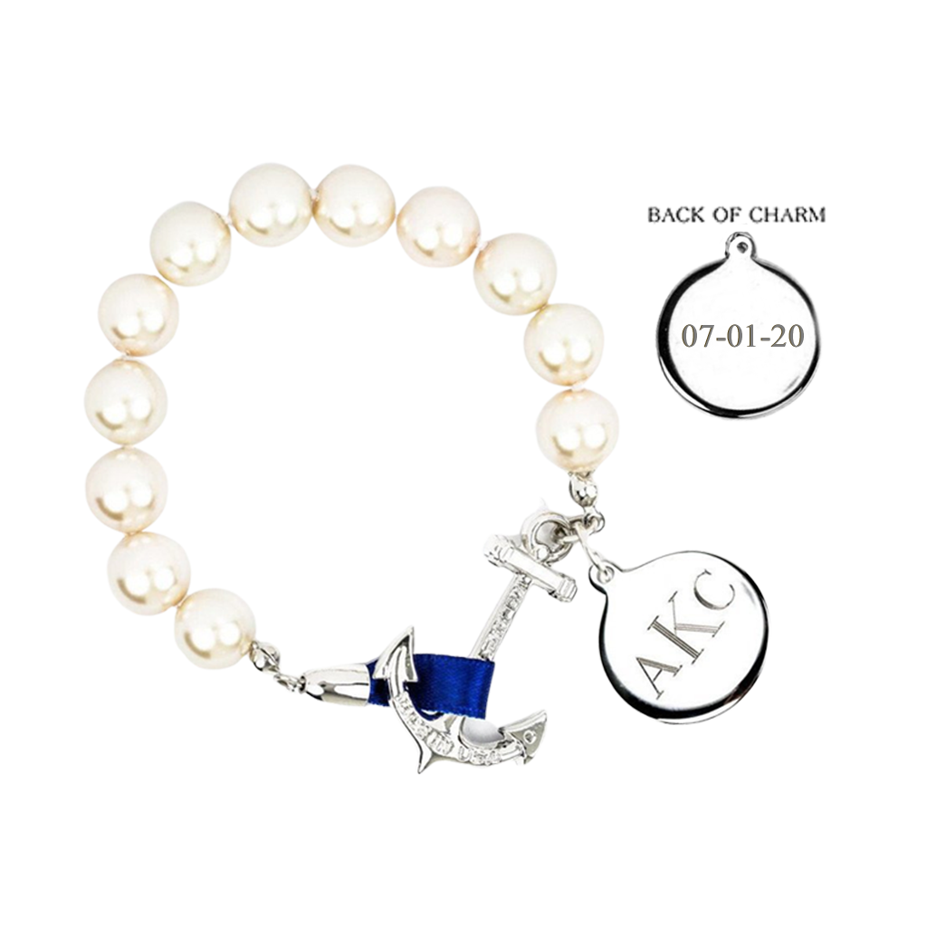 Anchor Atlantic Engravable Wedding Bracelet
