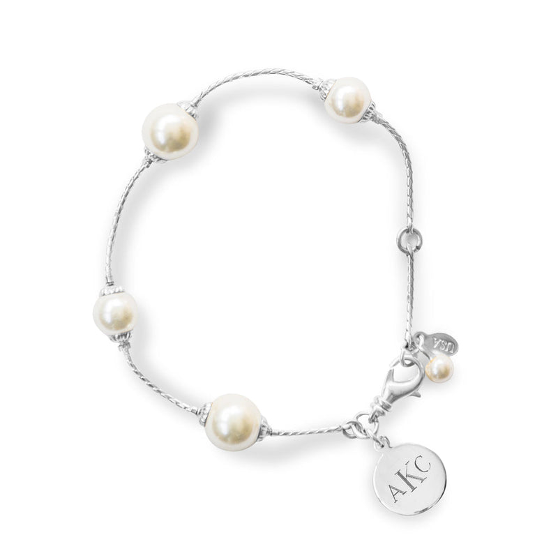 Pearlfection Monogram Bracelet