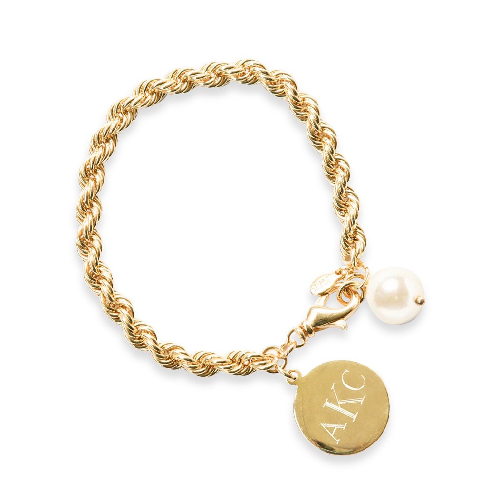 Oceana Engravable Graduation Bracelet