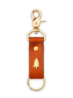 New England Pine Keychain