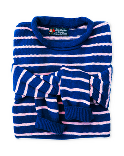 Coastal Cobalt Rollneck Sweater