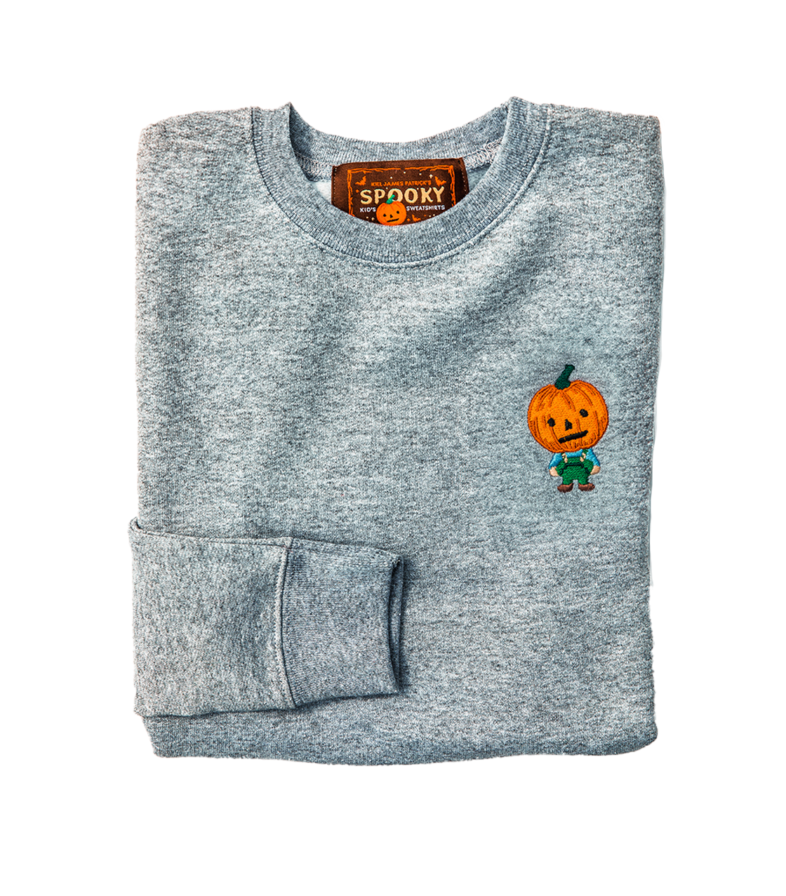 Pumpkin Boy Kids Sweatshirt