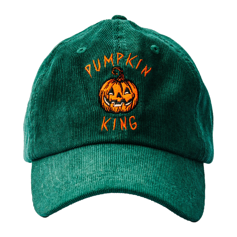 KJP Pumpkin King Embroidered Corduroy Ball Cap in Green – Kiel