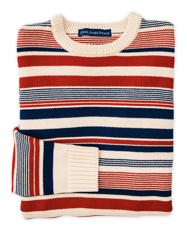 Monhegan Striped Sweater