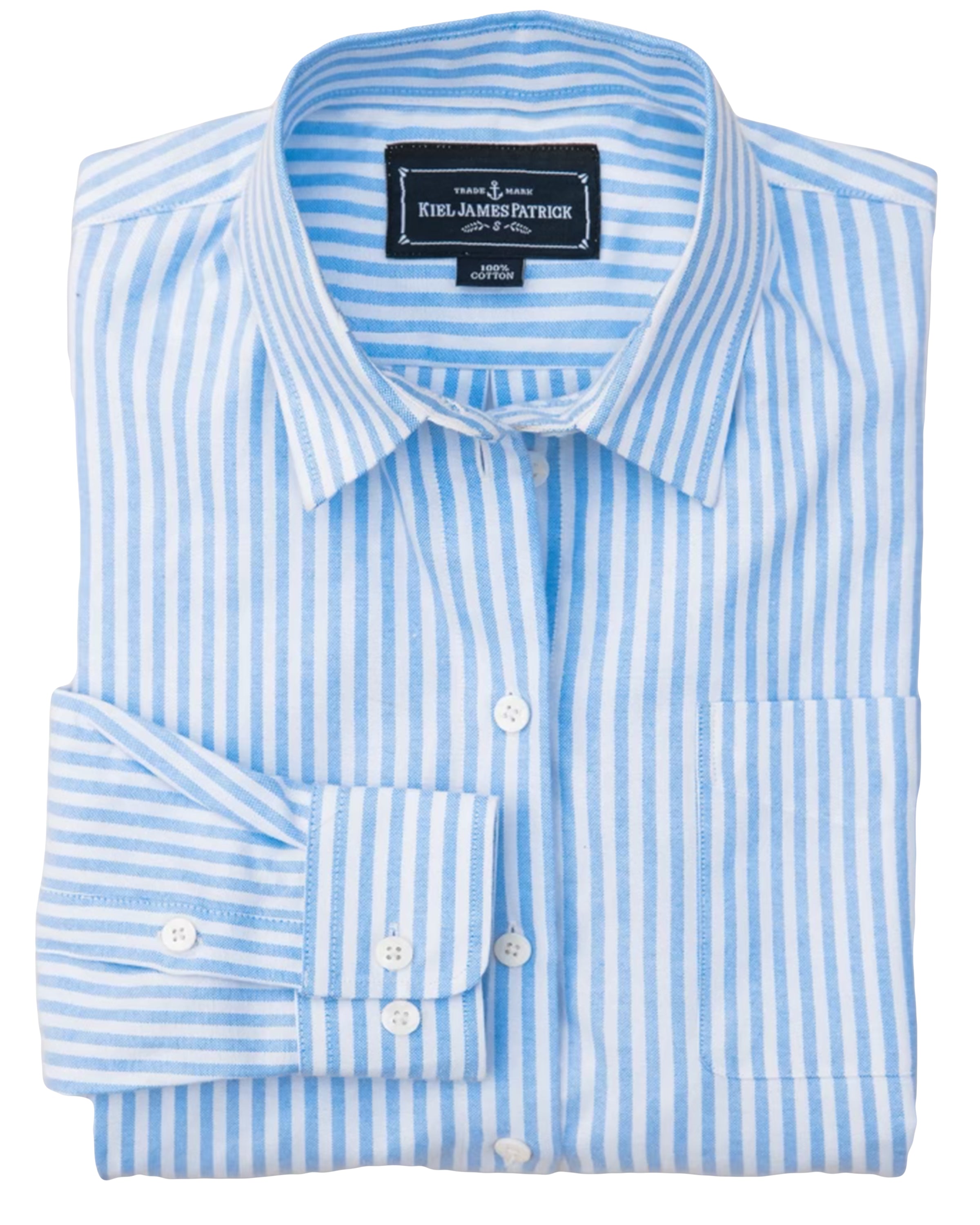 Sea Breeze Striped Oxford Shirt