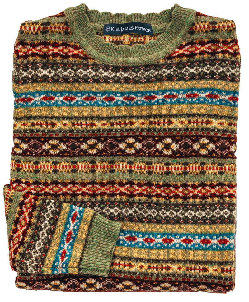 Saranac Fern Fair Isle Sweater