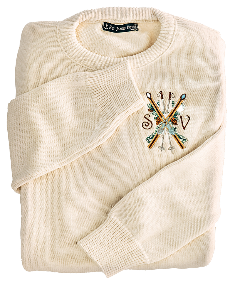 Après Ski Club Embroidered Monogram Sweater - Men's