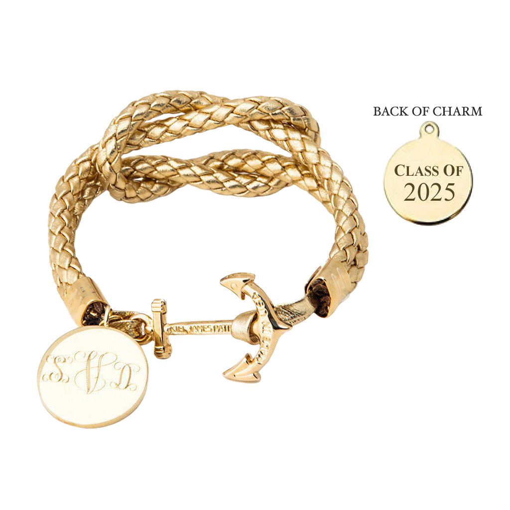 Fortunate Sailor Engravable Graduation Bracelet