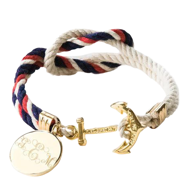 American Classic Charm - Kiel James Patrick Anchor Bracelet Made in the USA