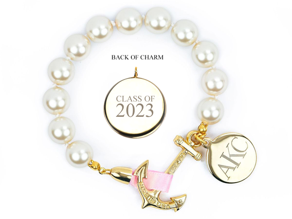 Atlantic Pearl Monogram Bracelet--Class of 2023