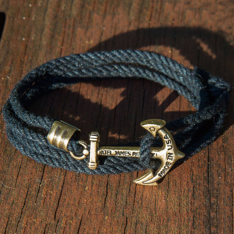 Aye Aye Captain - Kiel James Patrick Anchor Bracelet Made in the USA