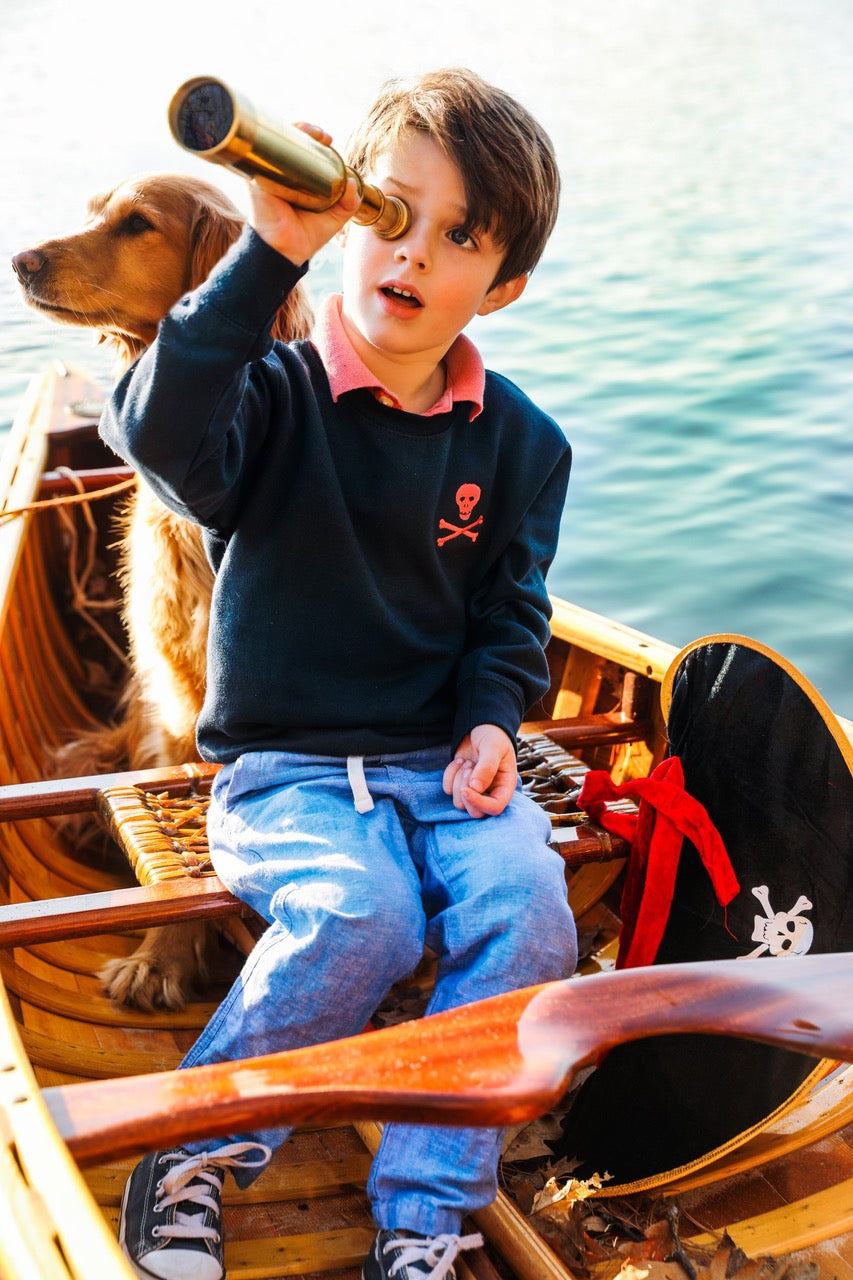 The Jolly Roger Kids Embroidered Sweatshirt